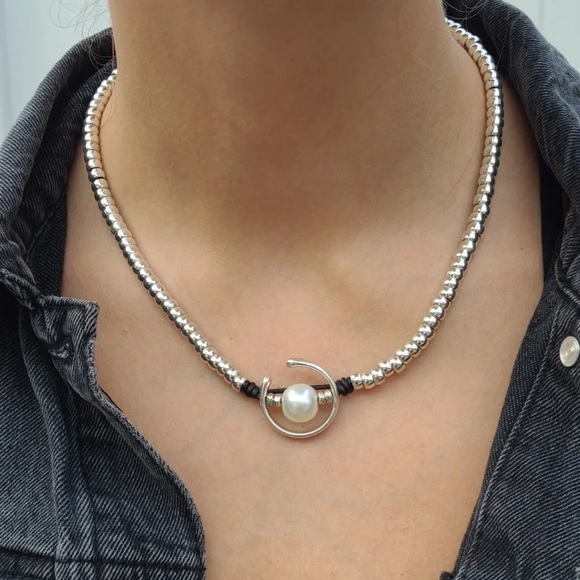 ORBIT MOON - Bohemian Necklace - Picture 7 of 9